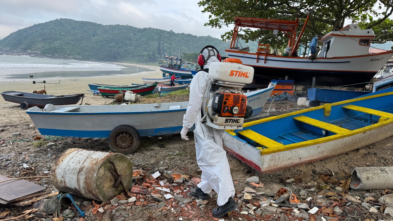 Imagem JPG, Saúde  de Penha realiza mutirão para conter aranhas e casos de dengue