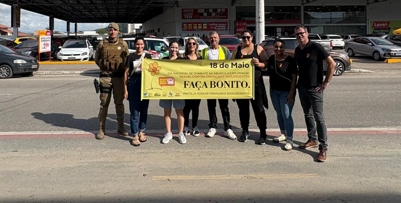 Imagem JPG, Sábado 17/05, foi marcado por uma importante ação da campanha Maio Laranja, promovendo a conscientização e o enfrentamento ao abuso e à exploração sexual de crianças e adolescentes.
