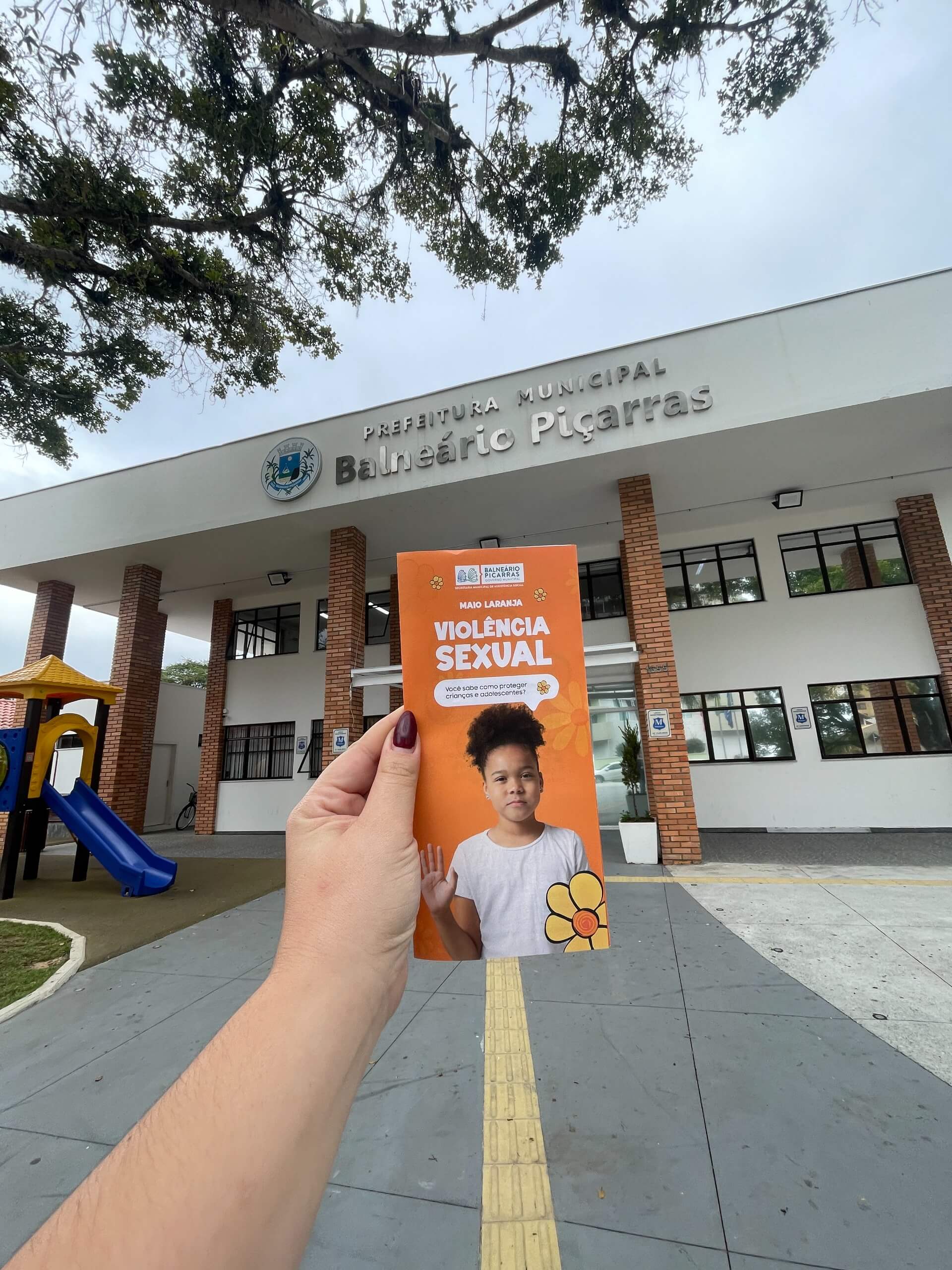 Imagem JPG, Maio Laranja: Assistência Social promove caminhada de mobilização e conscientização para casos de abuso e exploração sexual de crianças e adolescentes