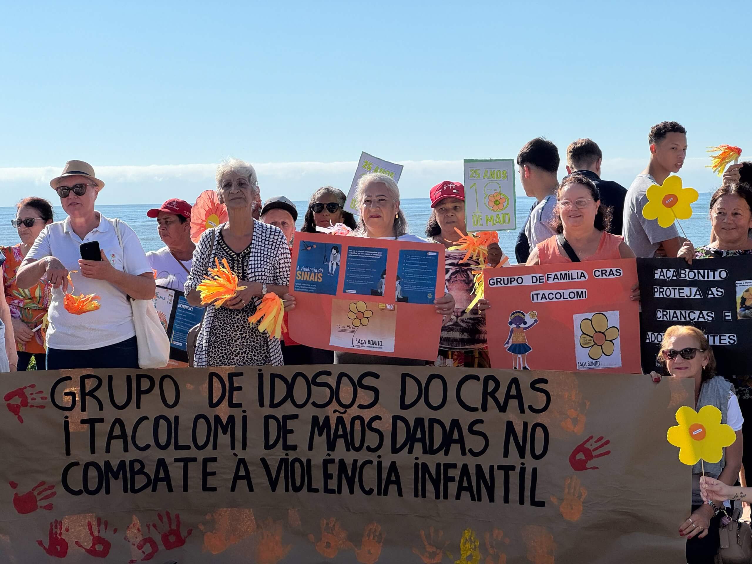 Imagem JPG, Maio Laranja: Assistência Social promove nova caminhada de mobilização e conscientização para casos de abuso e exploração sexual de crianças e adolescentes