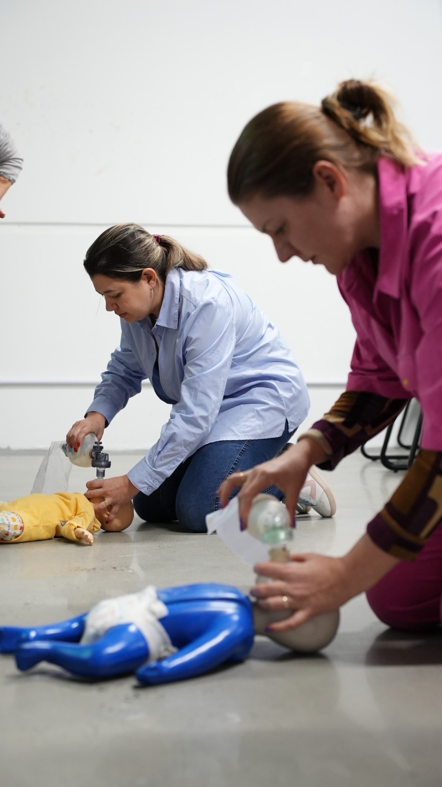 Imagem JPG, Secretaria de Saúde de Penha participa de curso de Suporte Básico de Vida