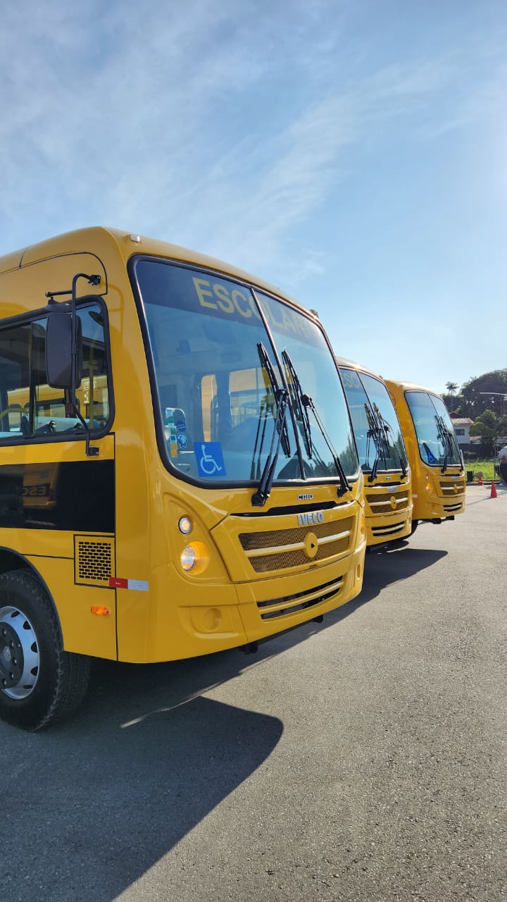 Imagem JPG, Novos ônibus para o transporte escolar de Barra Velha