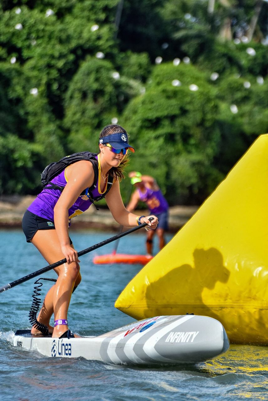 Imagem JPG, Rebeka Klotz conquista medalhas em competição de Stand Up Paddle