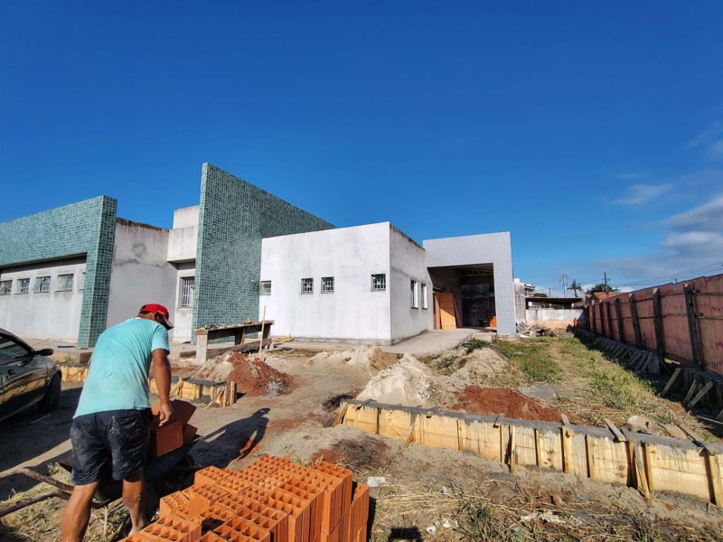 Imagem JPG, Obra da UBS Areia Branca é retomada no bairro Itajuba