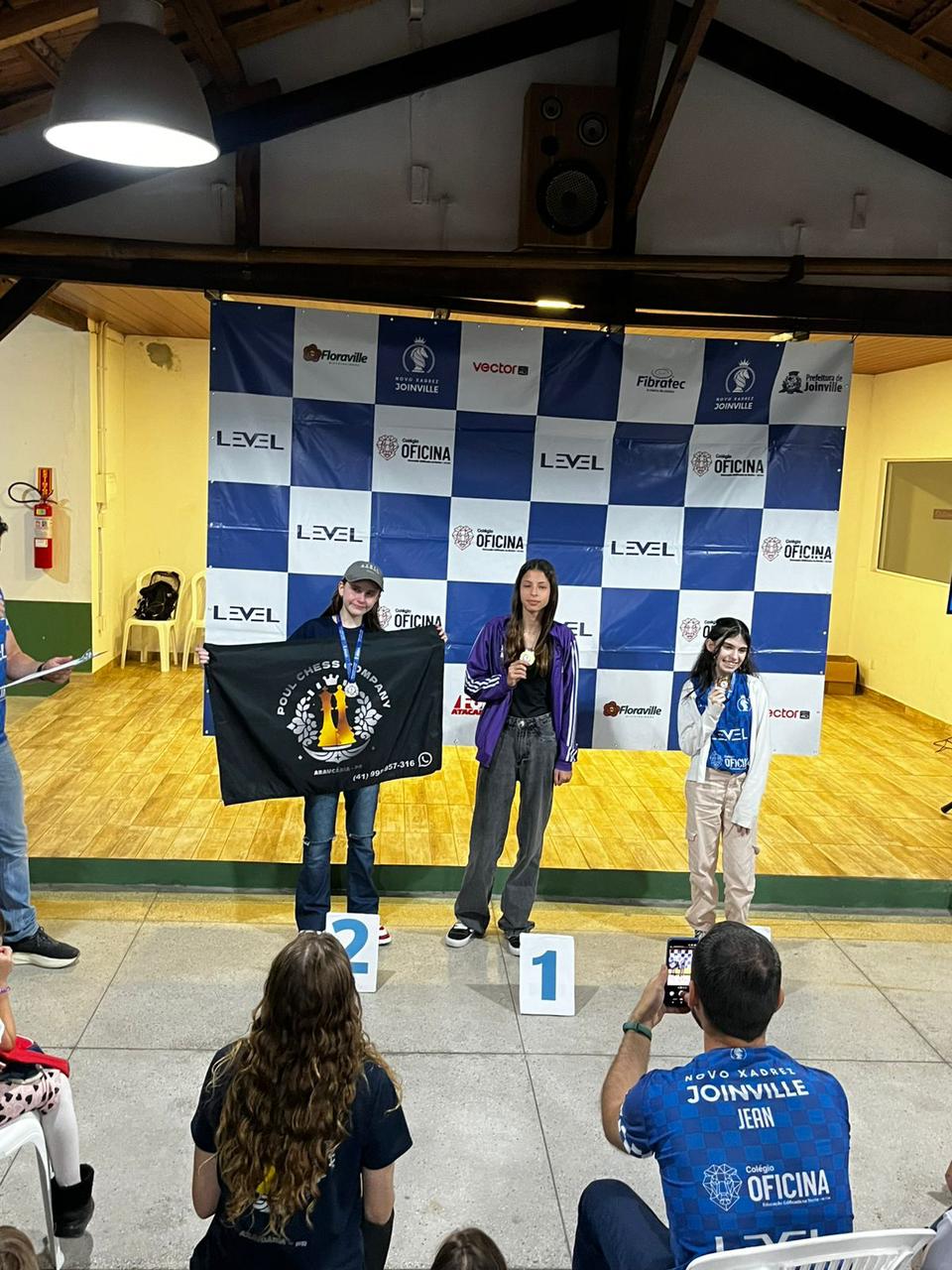 Imagem JPG, Brenda Leandro é campeã Sub-14 do Circuito Novo Xadrez Joinville