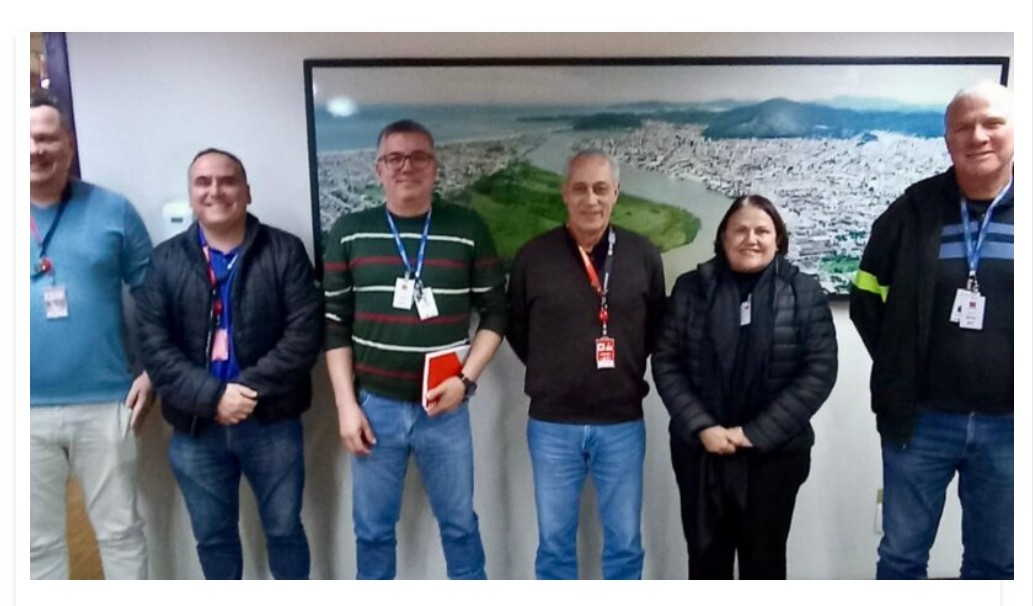 Imagem JPG, Prefeitura e Portonave planejam melhorias na seguranca publica e no trânsito.