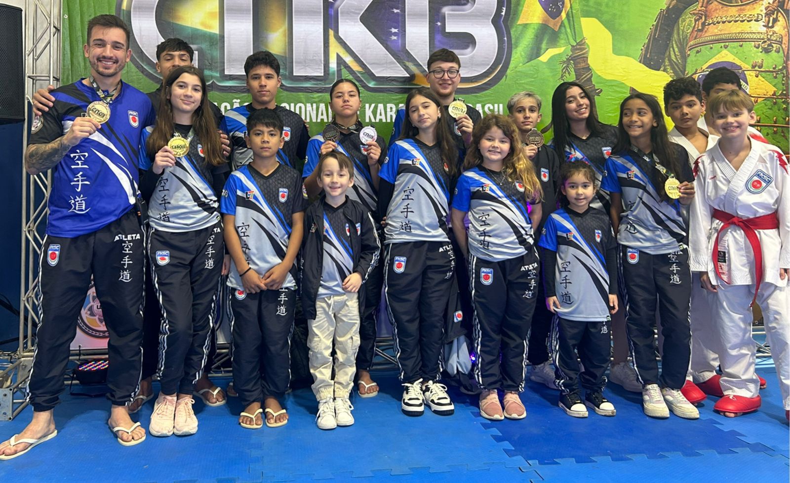 Imagem JPG, Copa do Brasil de Karatê contou com 15 medalhistas de Penha