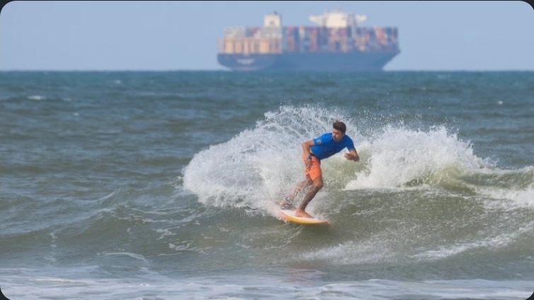 Imagem JPG, Navegantes recebe etapa do Campeonato Brasileiro de Surf em setembro