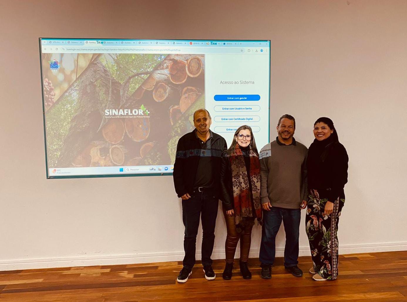 Imagem JPG, Barra Velha participa  de curso de capacitação sobre plataforma Sinaflor