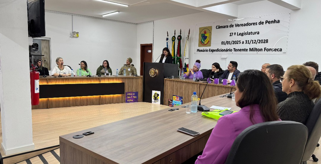 Imagem JPG, 1ª Conferência Livre de Políticas Públicas para as Mulheres reuniu público de mais de 100 pessoas em Penha