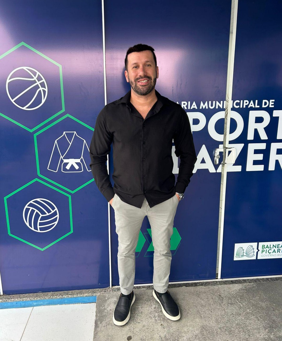 Imagem JPG, A Secretaria de Esporte e Lazer (Semel) de Balneário Piçarras tem novo secretário: Rafael Batista.
