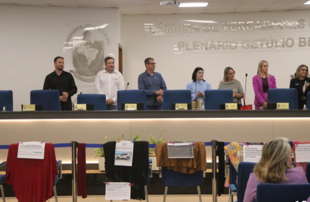 Imagem JPG, Palestra do Agosto Lilás Reúne Autoridades e Comunidade em Ação de Conscientização Contra a Violência à Mulher