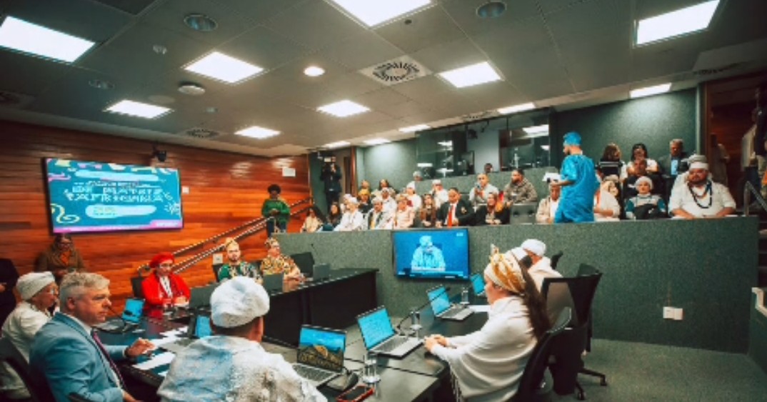 Imagem JPG,  Ato Inédito na ALESC: Criação da Frente Parlamentar dos Povos de Matriz Africana