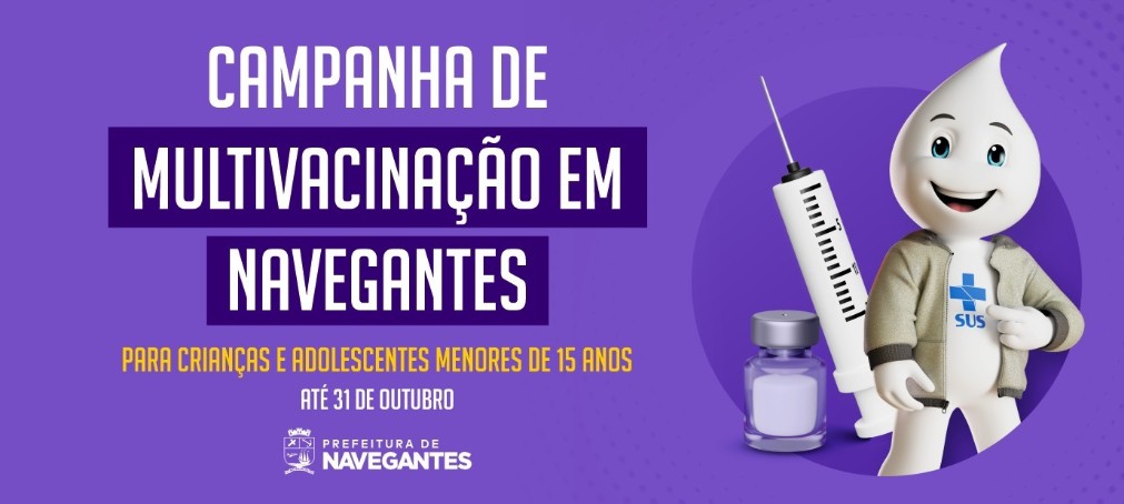 Imagem JPG, Navegantes. Campanha de Vacinação