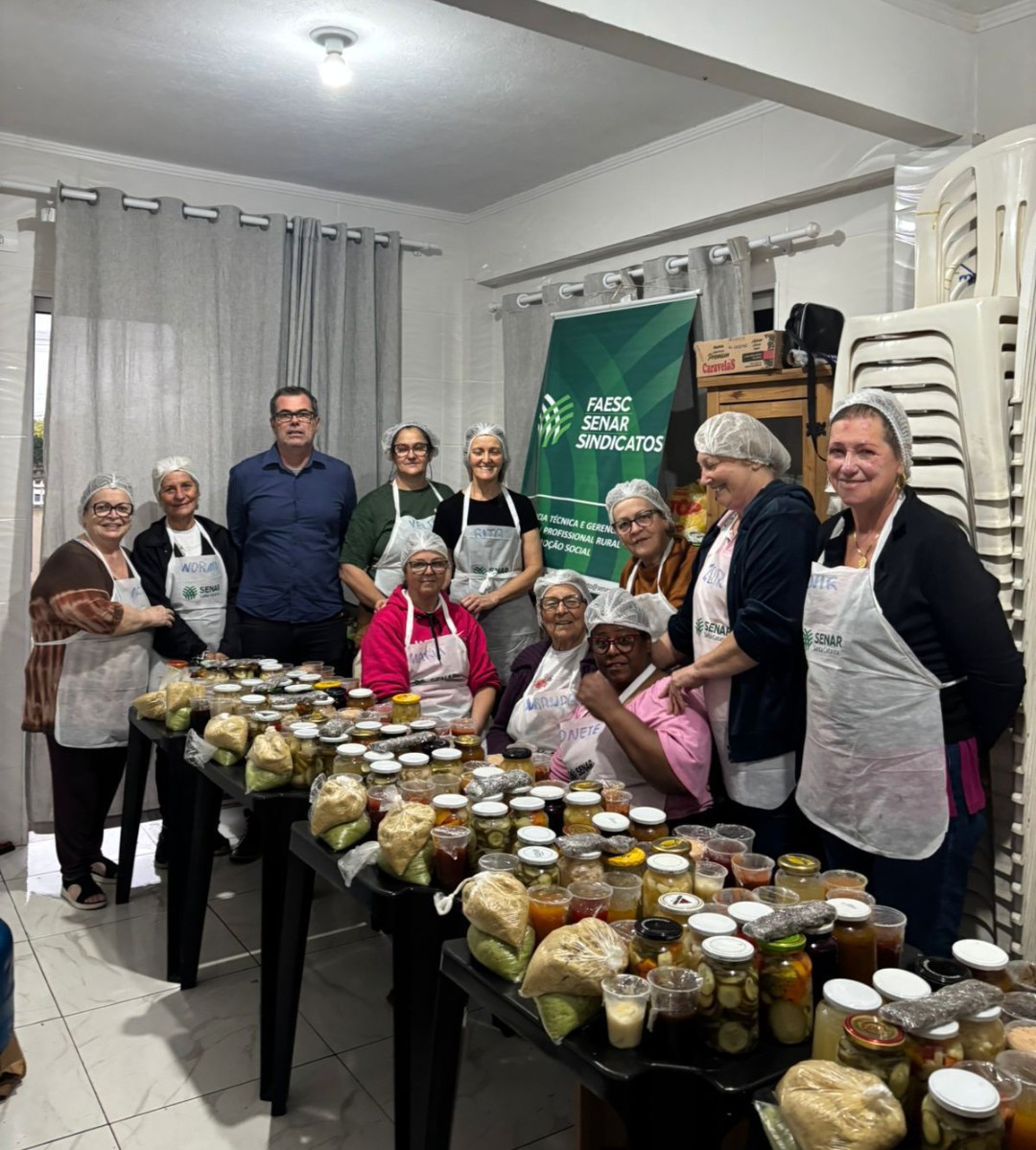 Imagem JPG, Barra Velha Assistência Social e CRAS realizam curso de conservas em parceria com o SENAR