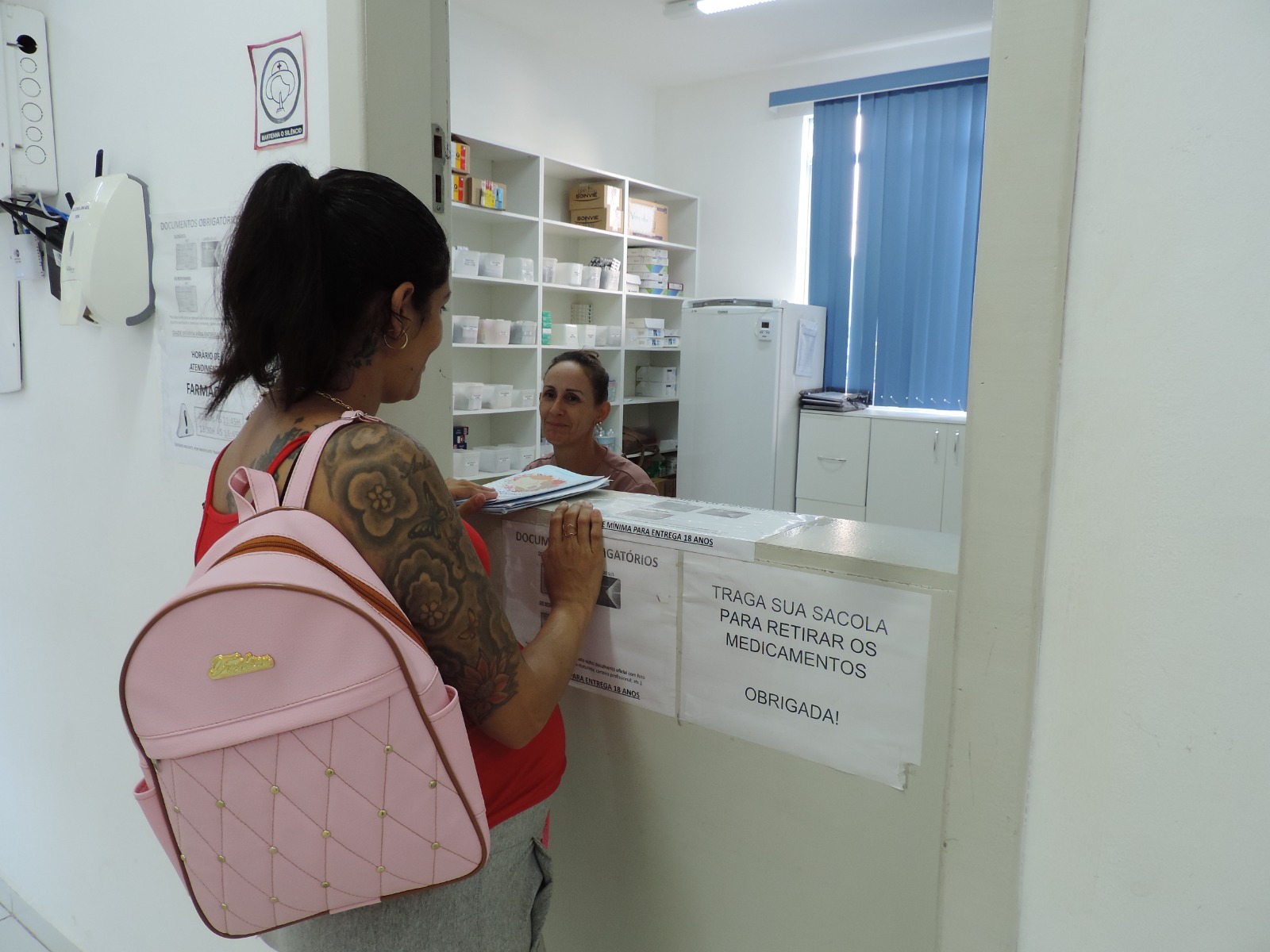 Imagem JPG, Farmácia da UBS do bairro Quinta dos Açorianos começa a dispensar medicações controladas e insulina