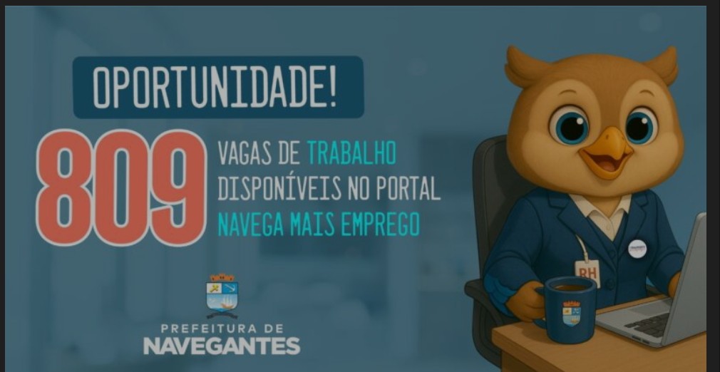 Imagem JPG, SINE : 809 oportunidades de emprego em Navegantes