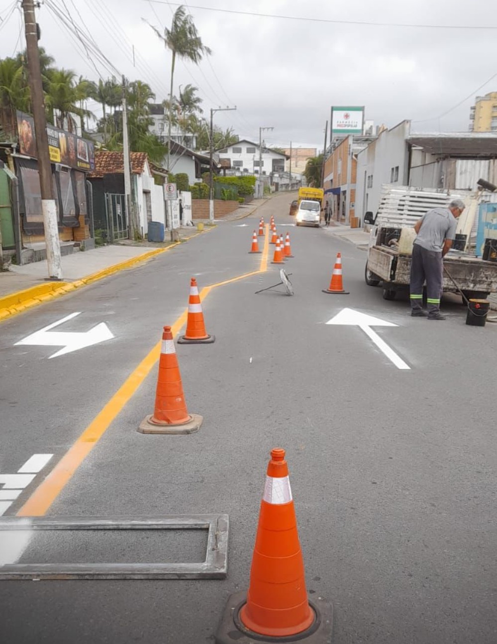 Imagem JPG, Barra Velha: Alteração no sentido do trânsito em trecho da rua Humberto Pimentel