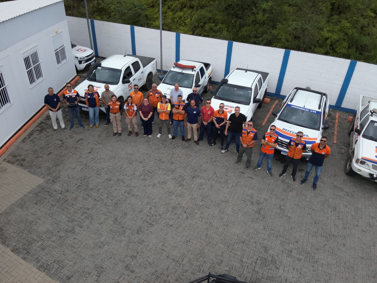 Imagem JPG, Defesa Civil de Penha participa de Treinamento de Operações com Sistema de Aeronaves Remotamente Pilotadas