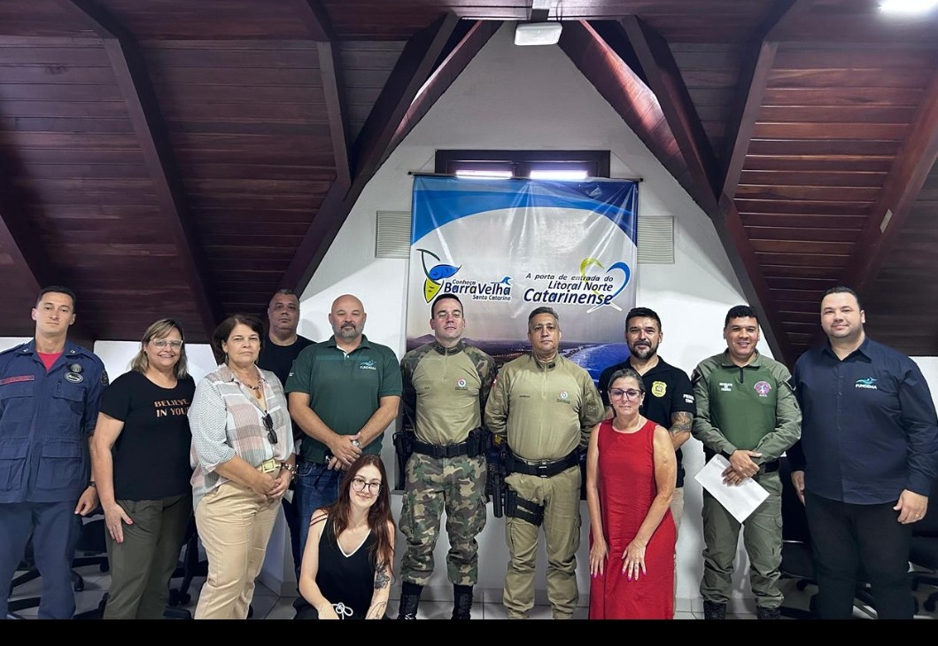 Imagem JPG, FUNDEMA reúne forças de segurança e instituições para alinhar ações da temporada de verão em Barra Velha