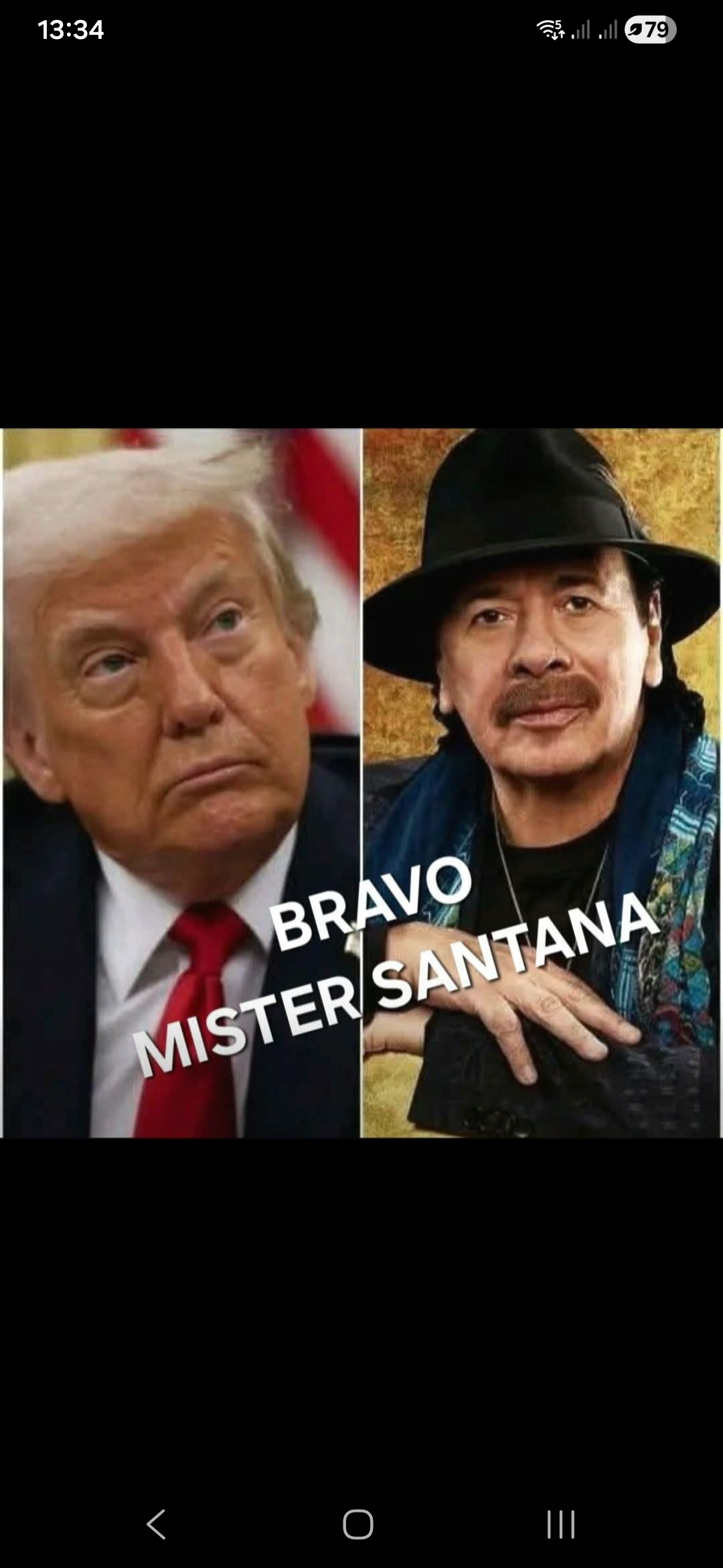 A BRAVURA DE TER OPINIÃO! SALVE, SANTANA!